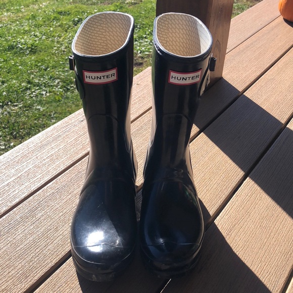 Hunter Shoes Hunter Mid Height Rain Boots Poshmark